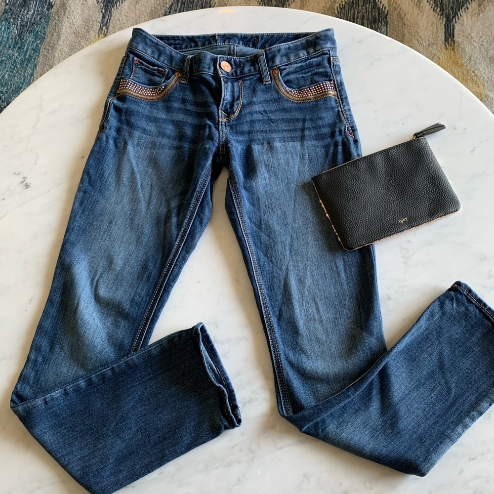 Express Studded Jeans - Picture 2 of 8